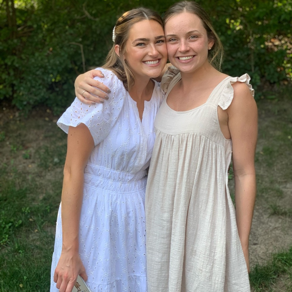 White Anthropologie Dress